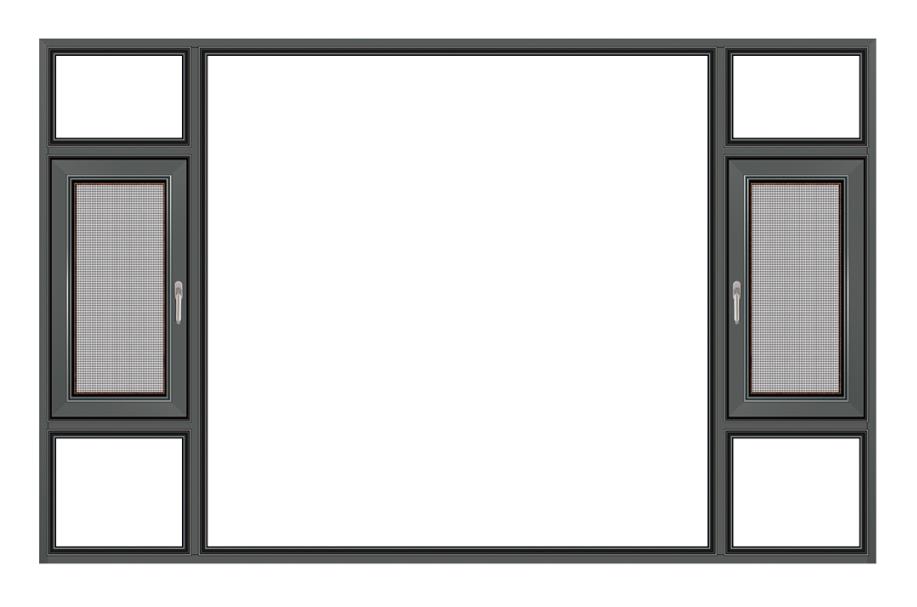 威尼斯系列120幕墙隐排一体窗