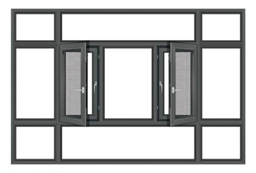 柏林之光系列130幕墙隐排一体窗